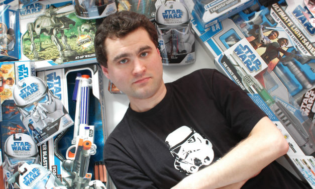 Pierwszy cukierek od wujka Lucasa