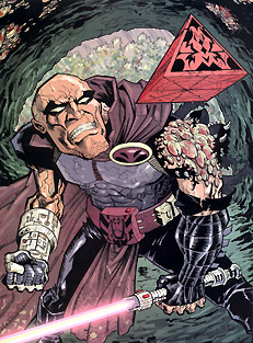 Ilustracja z krótkiego opowiadania "Bane of the Sith"