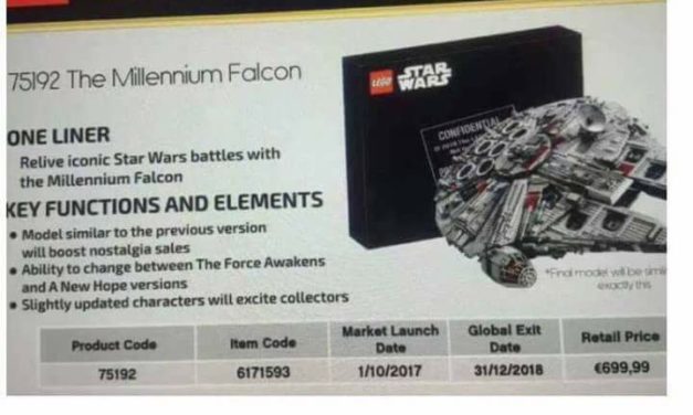 Nowy Sokół Millennium z LEGO!!