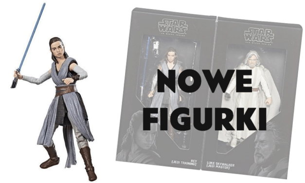 Ekskluzywne figurki Black Series Luke oraz Rey