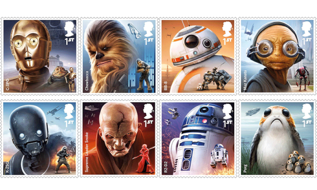 Gwiezdne znaczki pocztowe