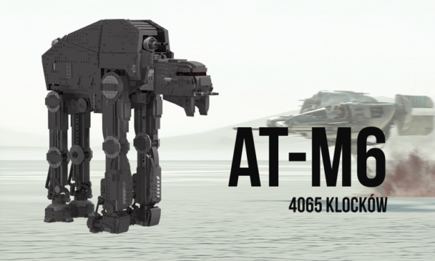 Ogromny AT-M6 LEGO UCS – rozmawiamy z autorem Michałem Kozłowskim