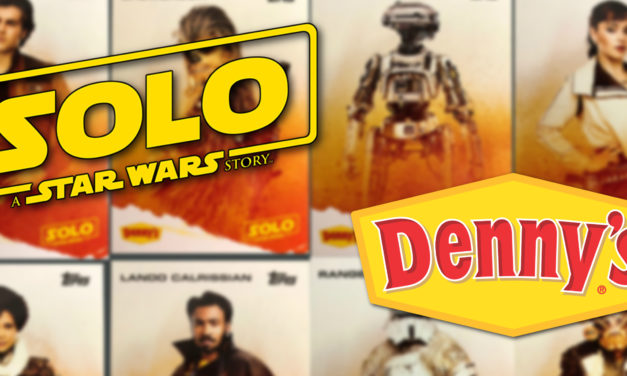 Karty z postaciami i kampania promocyjna w Denny’s | „Han Solo”