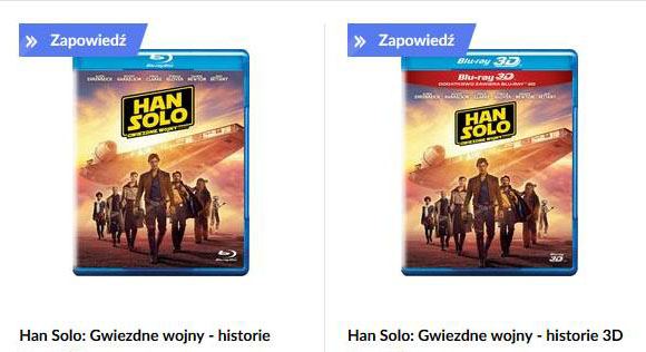 Polska zapowiedź DVD i Blu-Ray | „Han Solo”