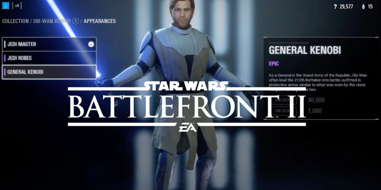 Nowe szaty Generała Kenobiego | „Star Wars: Battlefront II”