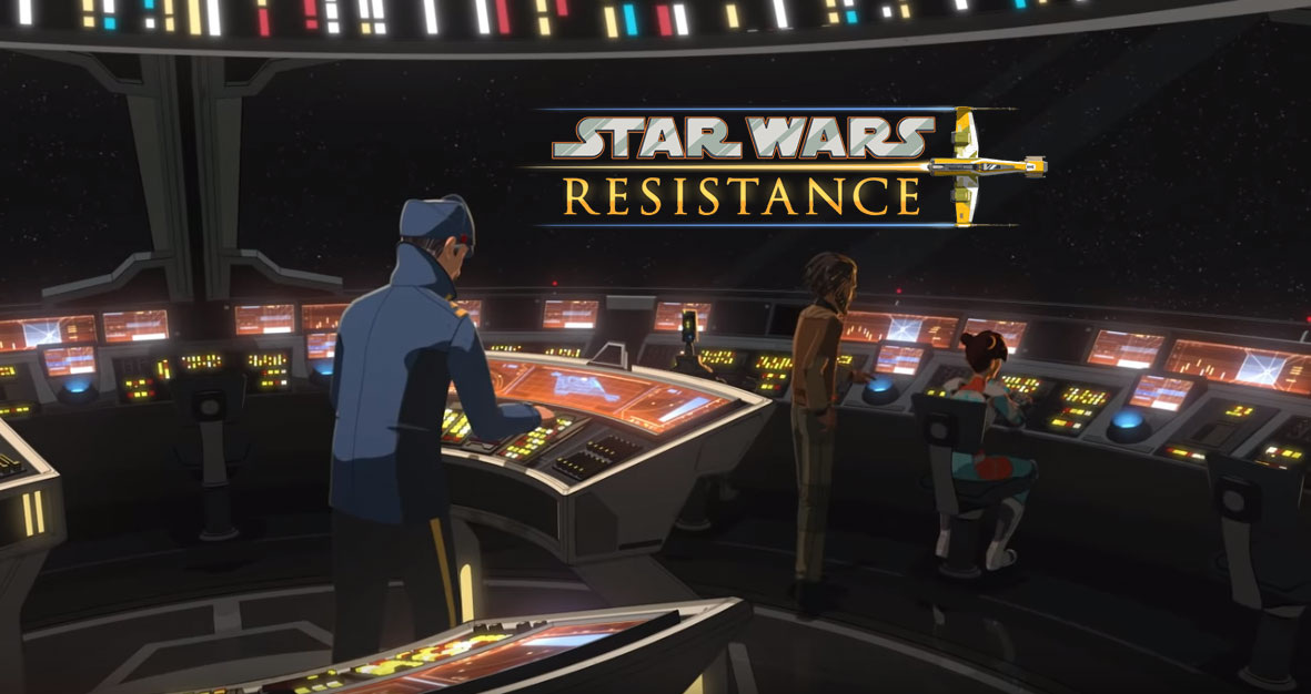 Mostek Kolosa w zapowiedzi „Into the Unknown” | „Star Wars: Resistance”