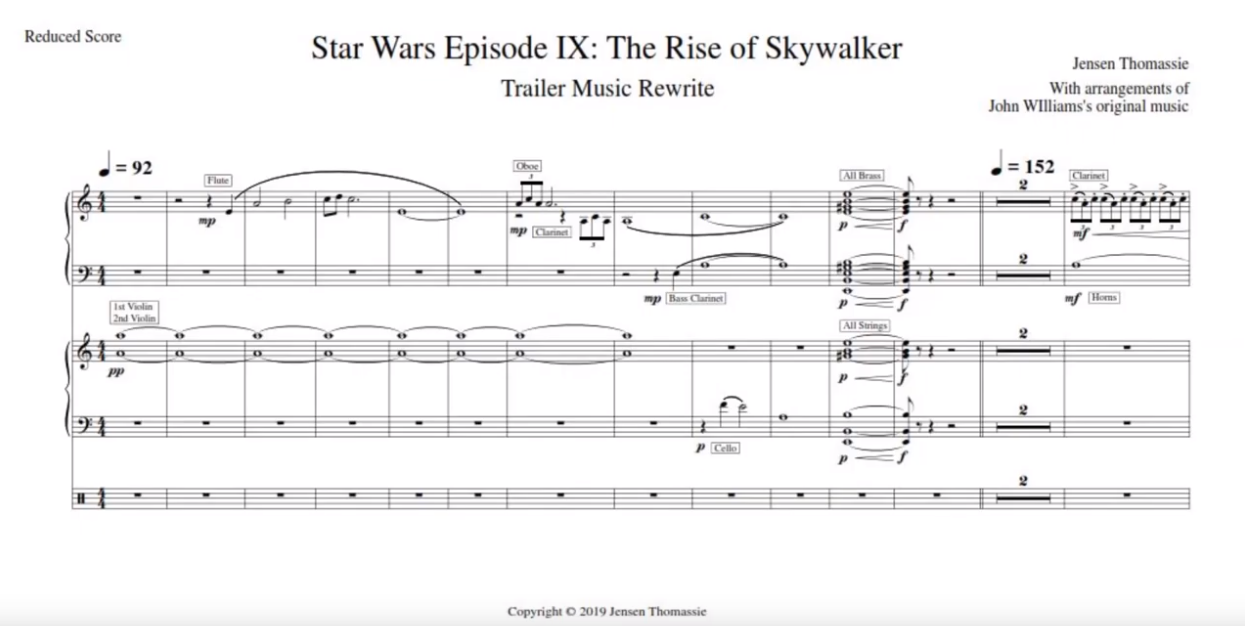 Pełna ścieżka dźwiękowa z filmu | „Skywalker. Odrodzenie”