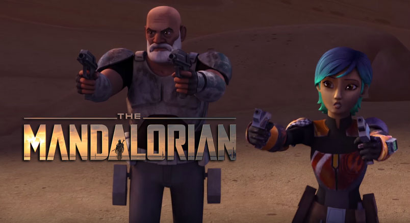 Rex i Sabine dołączają do zabawy | „The Mandalorian”