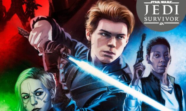 Okładka i oficjalny opis powieści | „Star Wars Jedi: Battle Scars”