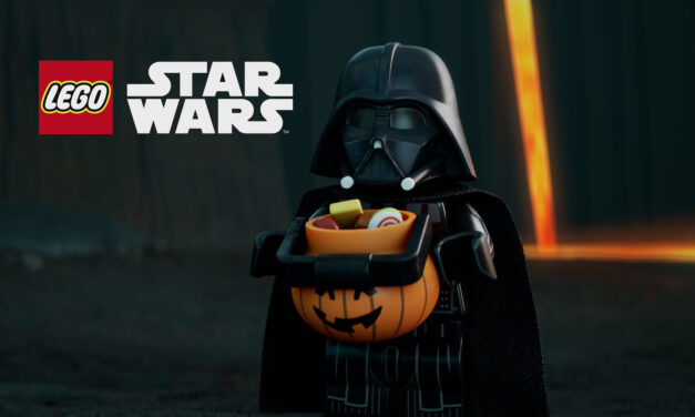 Trzy halloweenowe shorty LEGO Star Wars